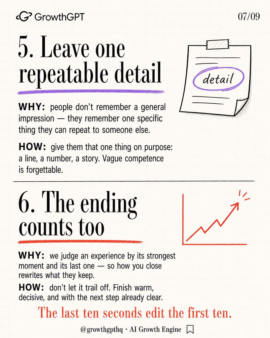 6 things that decide a first impression, Slide 7