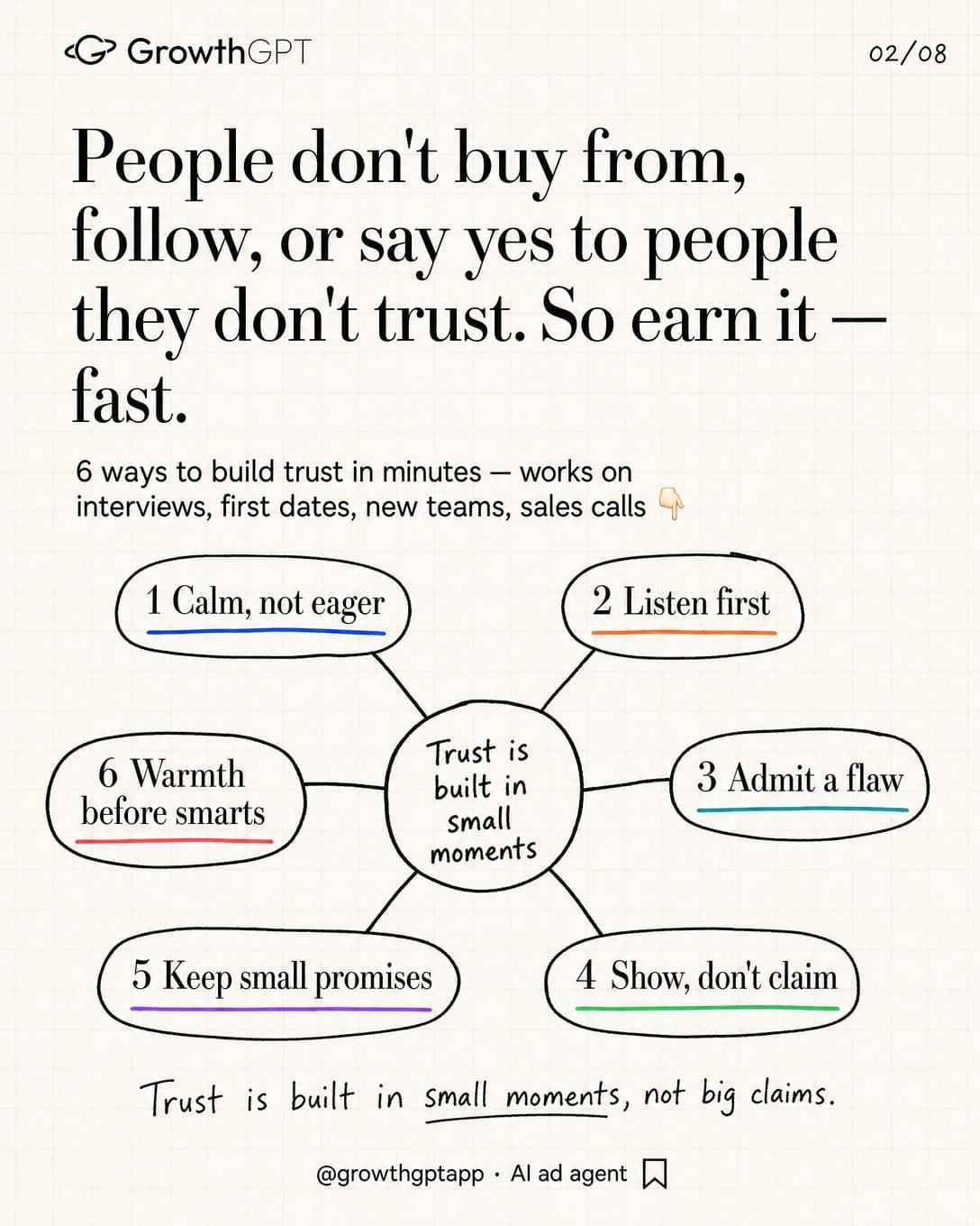 6 ways to earn trust fast, Slide 2