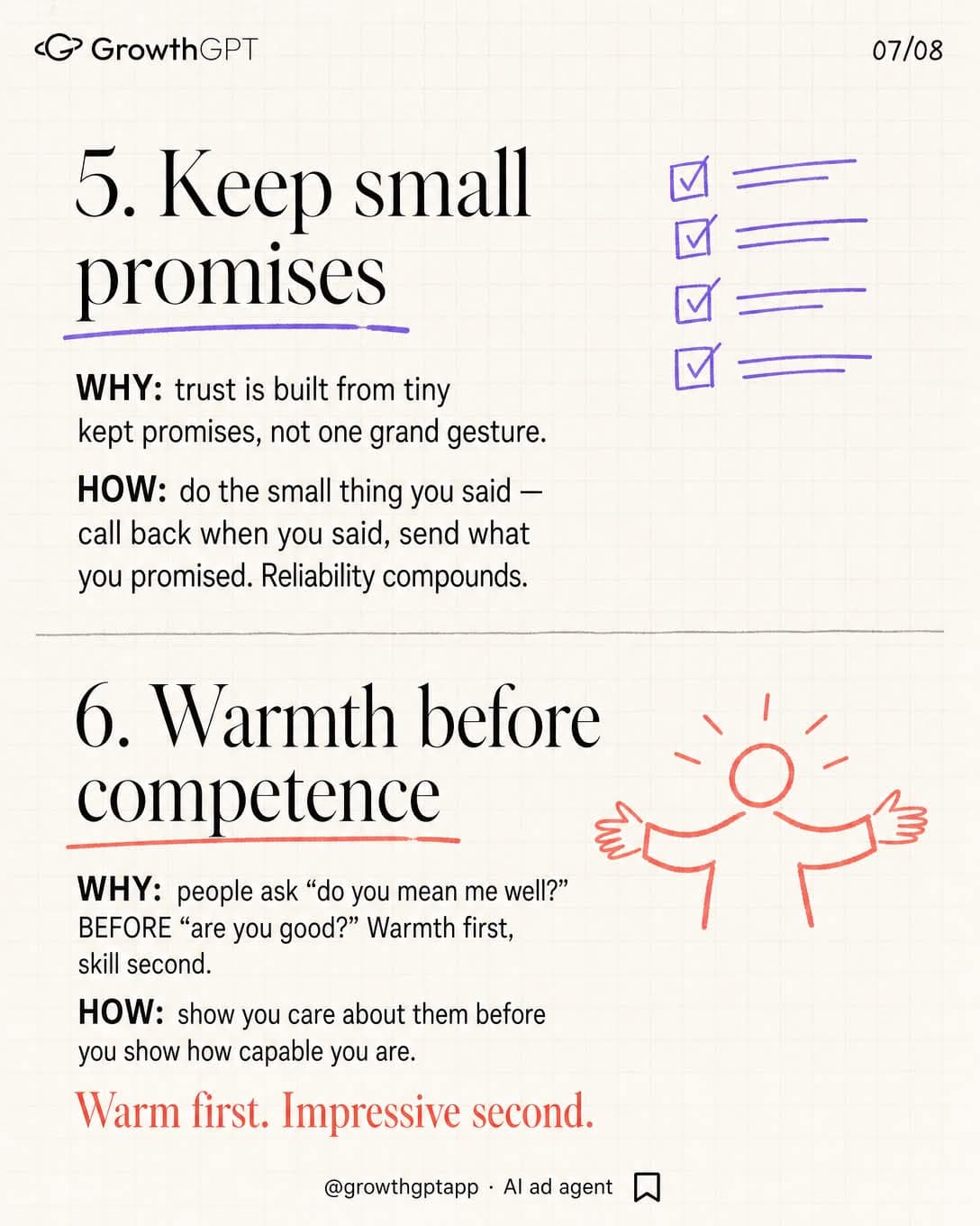 6 ways to earn trust fast, Slide 7