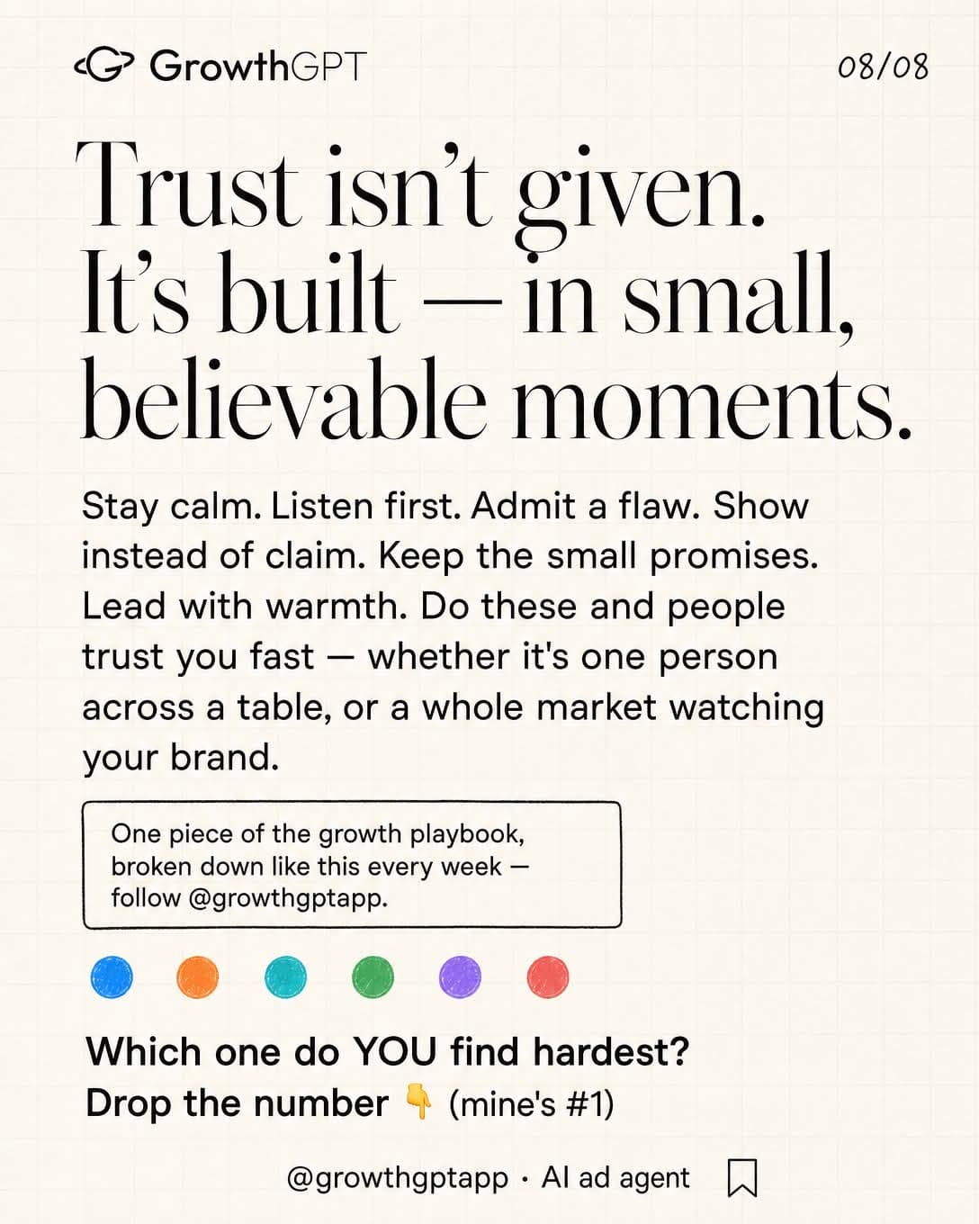 6 ways to earn trust fast, Slide 8
