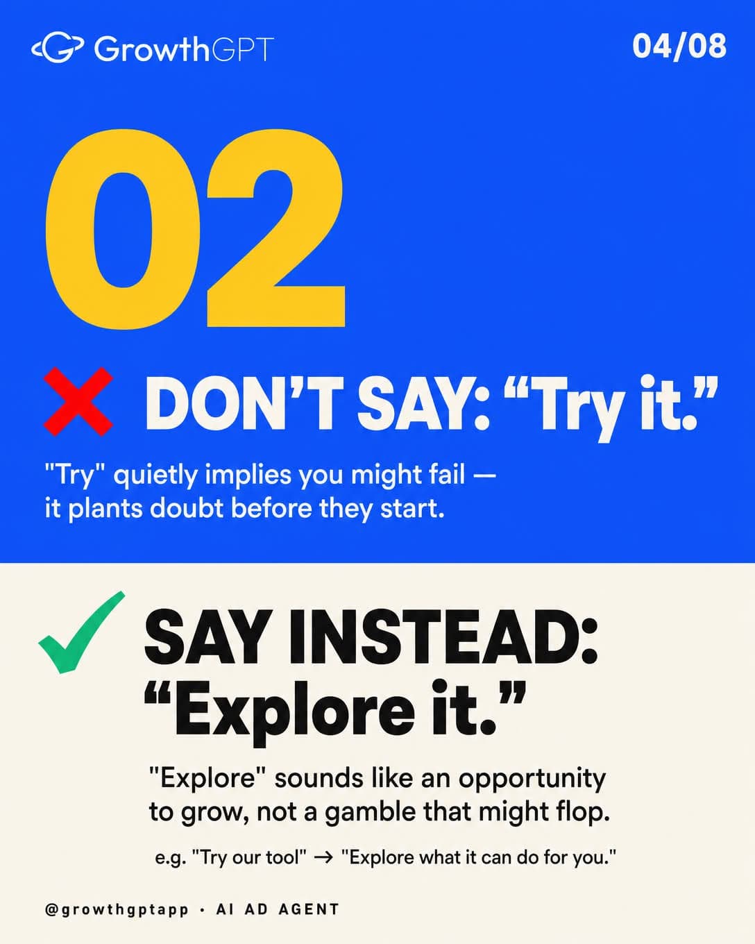 6 words killing your sales, Slide 4