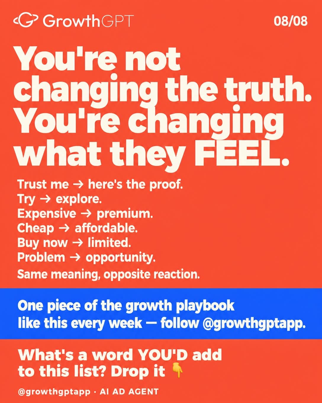 6 words killing your sales, Slide 8