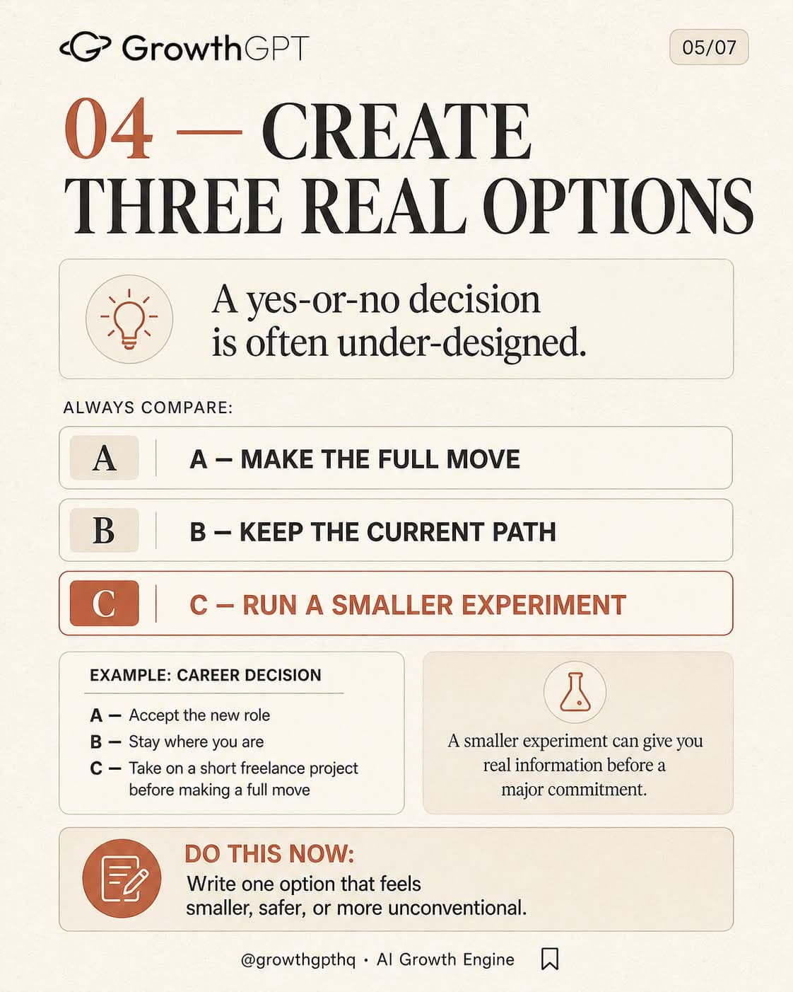 better decisions in life, Slide 5
