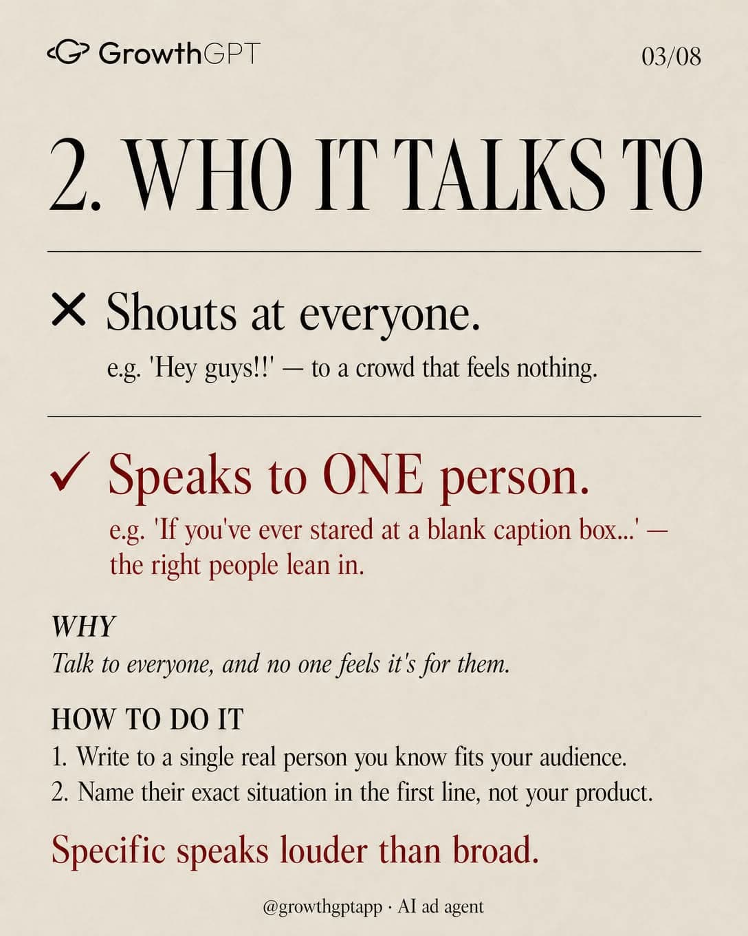 Good Marketing vs Bad Marketing — you've been on the receiving end of both:, Slide 3