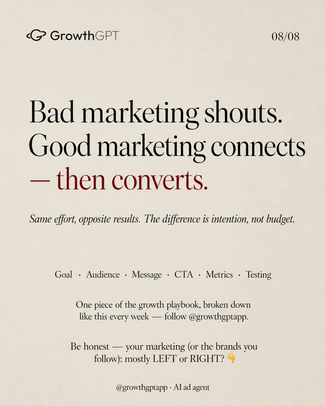 Good Marketing vs Bad Marketing — you've been on the receiving end of both:, Slide 8