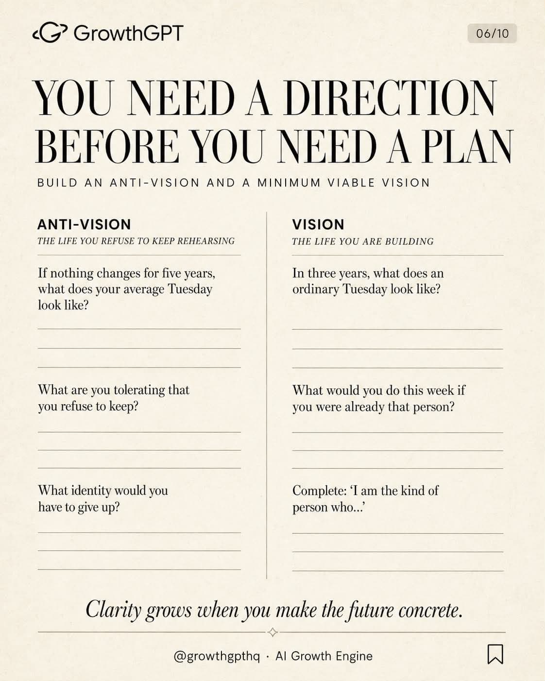 How to Fix Your Entire Life in 1 Day — Dan Koe, Slide 6