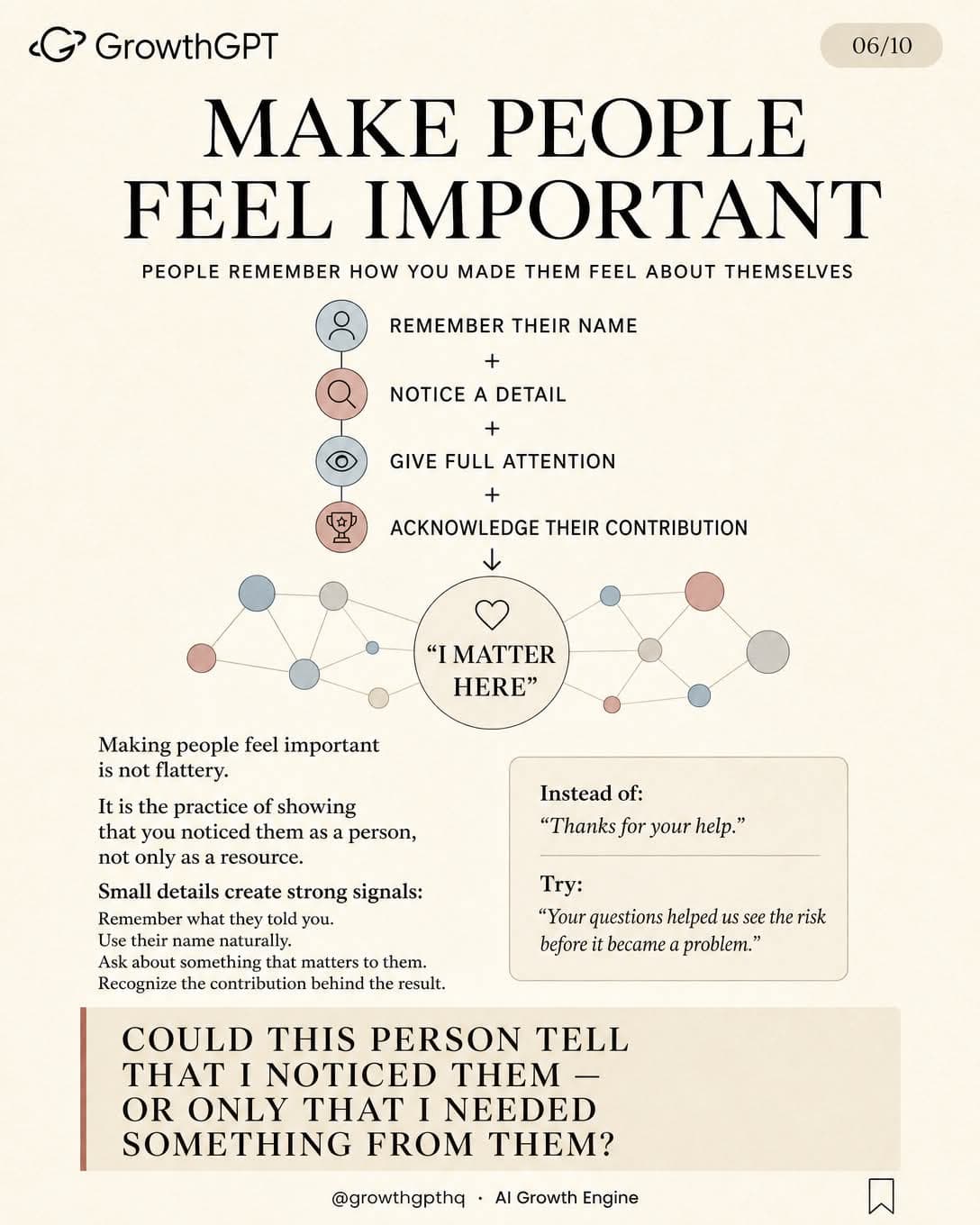 How to Win Friends and Influence People, Slide 6