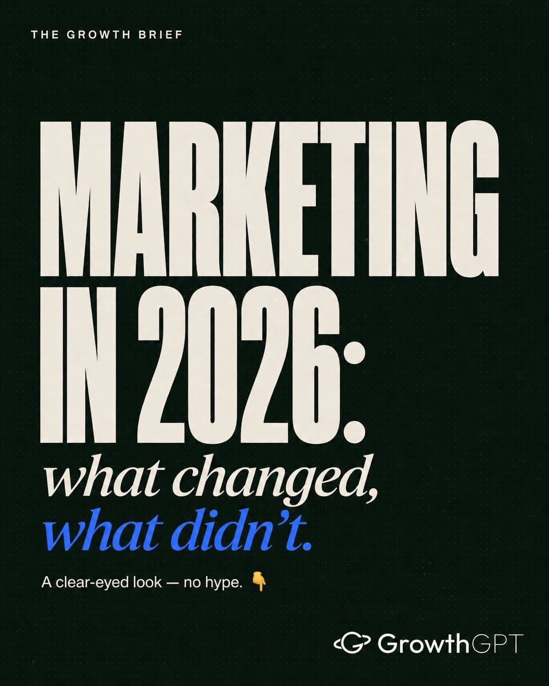 Marketing in 2026, Slide 9