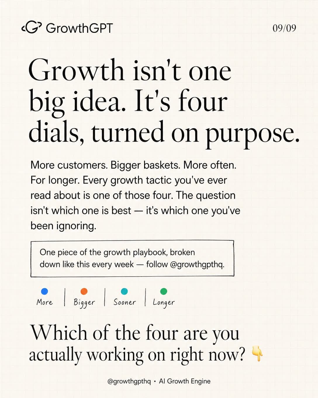 Only 4 ways businesses grow, Slide 9
