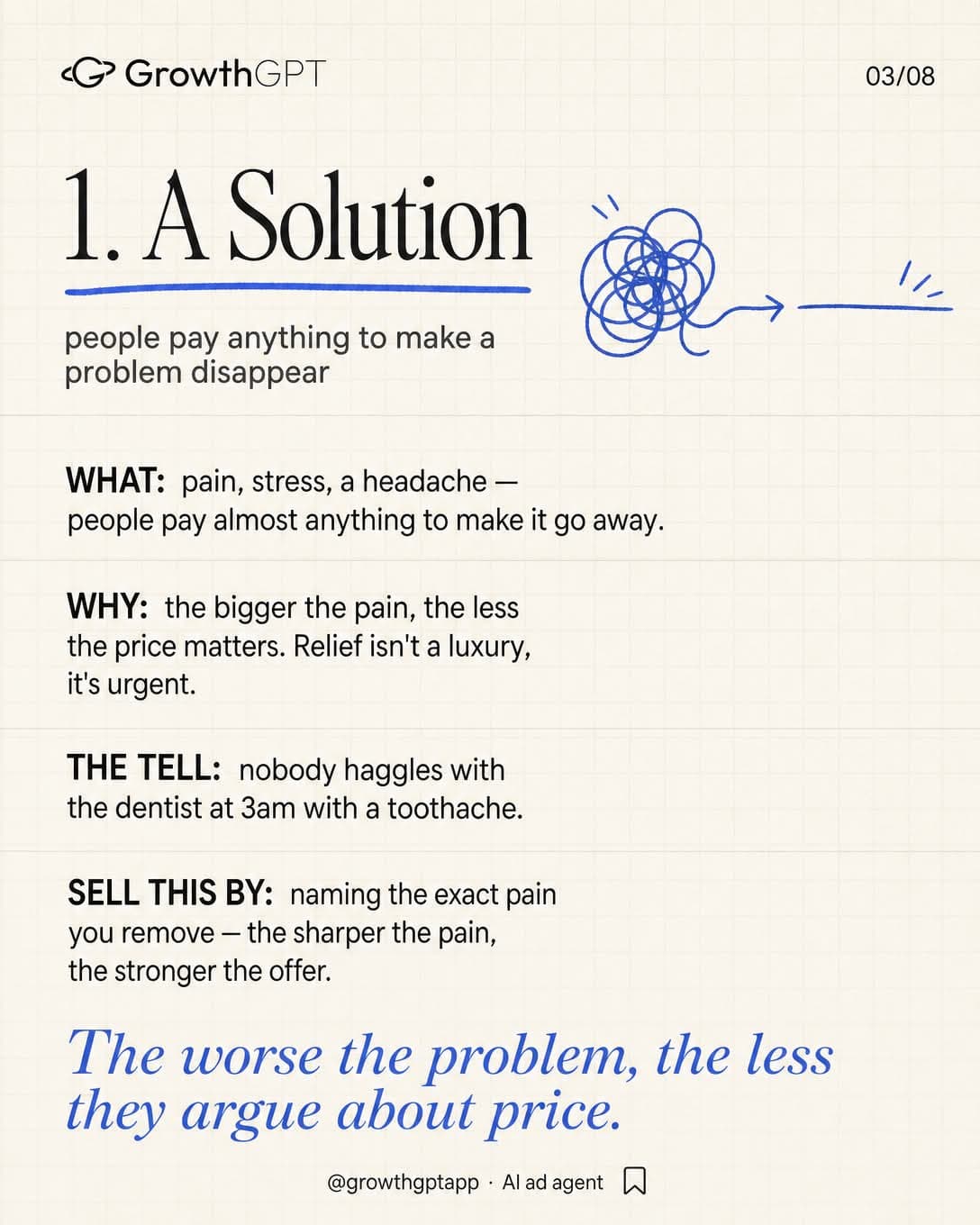 People pay for 3 things, Slide 3