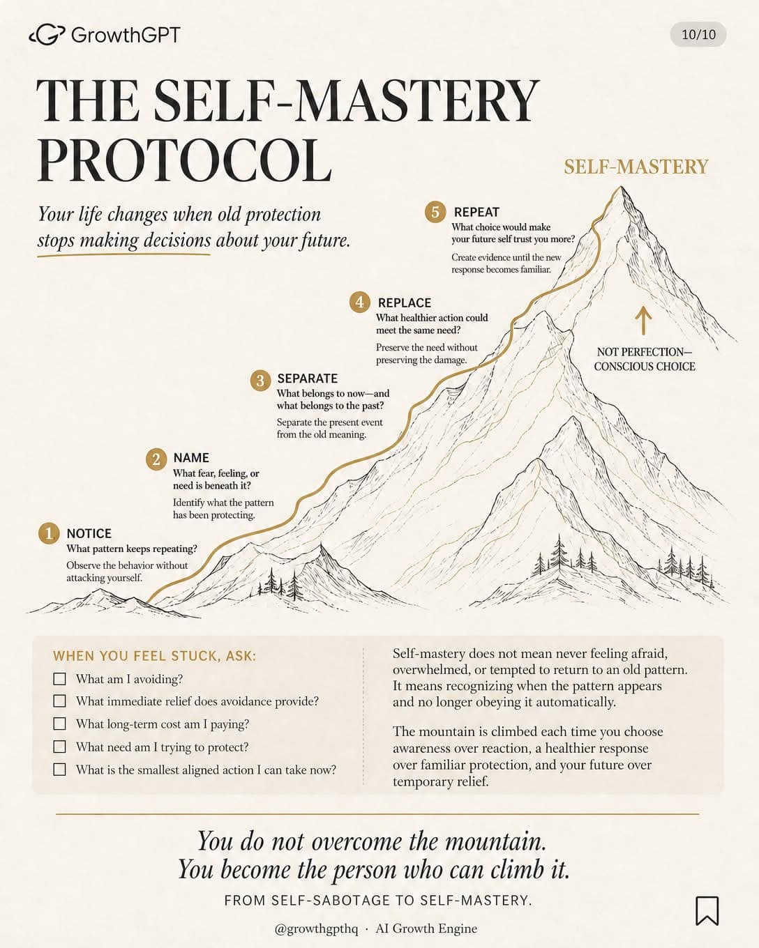 The Mountain Is You, Slide 10