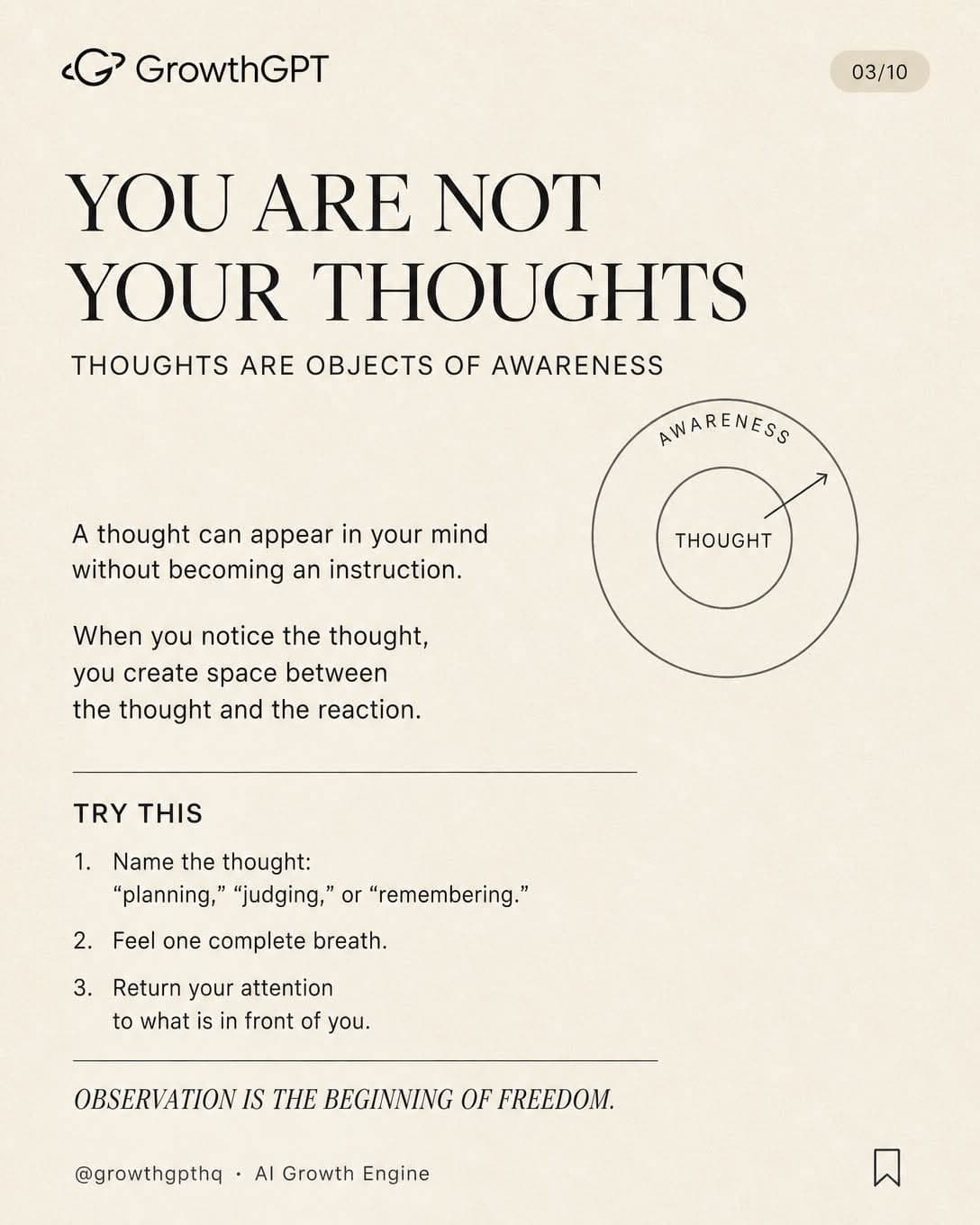 The Power of Now, Slide 3