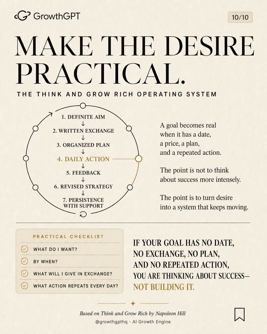 Think and Grow Rich, Slide 10