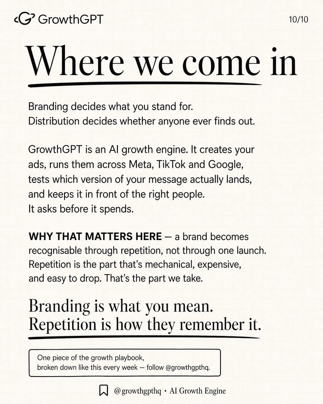 Your brand isn't your logo, Slide 10